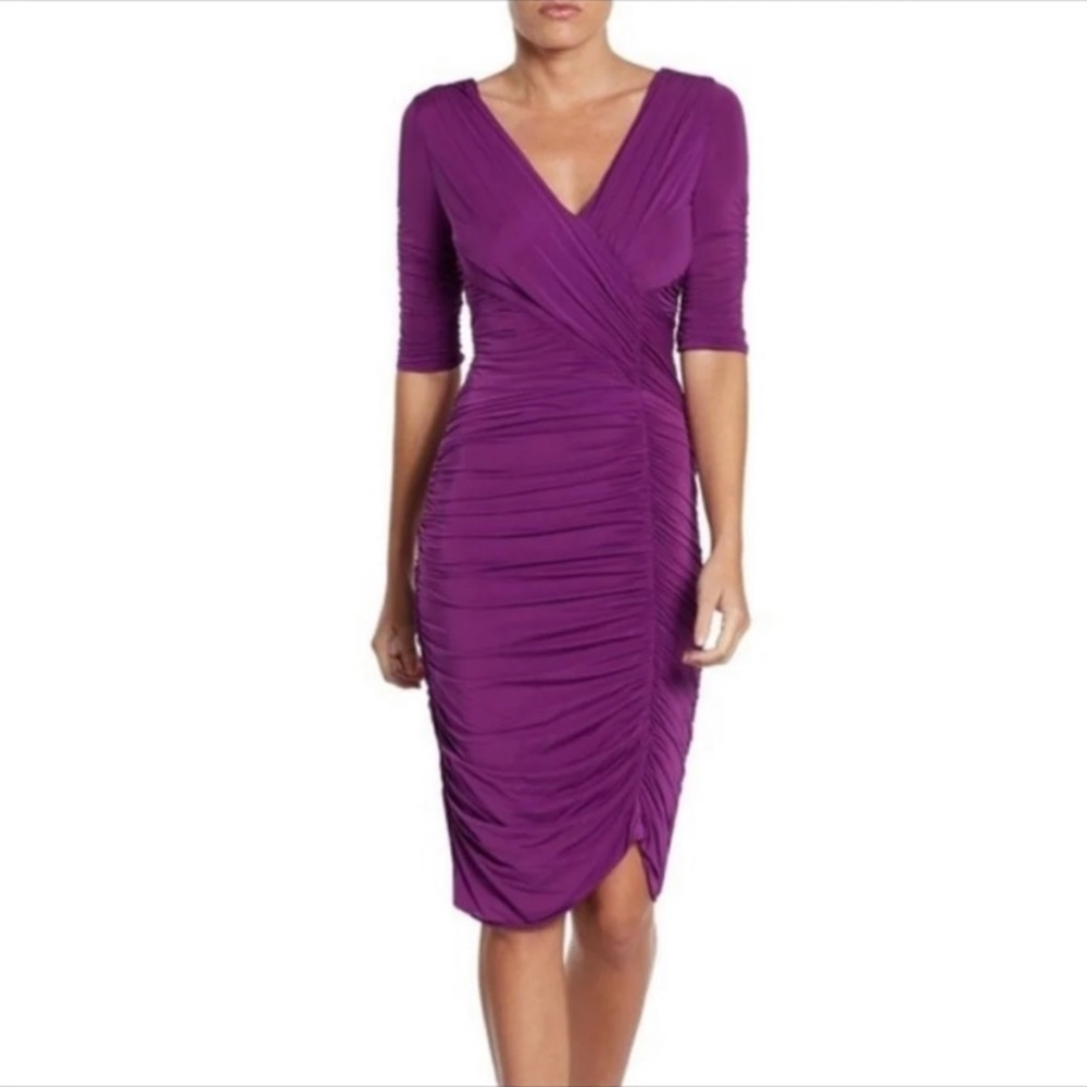 BCBG purple dress in small